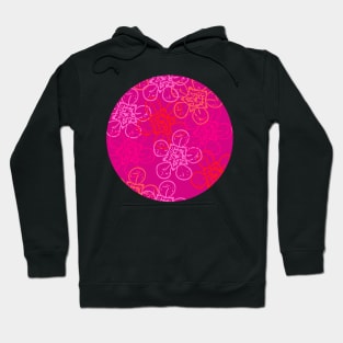 Pink Baeckea Australian Native Flowers Hoodie